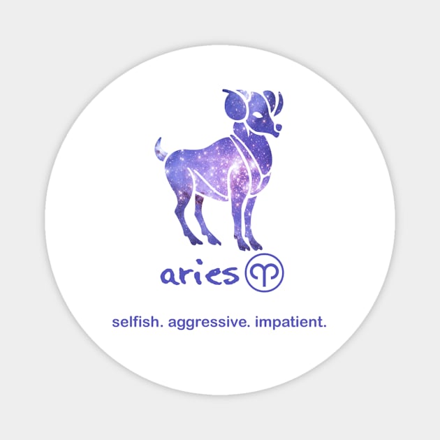 Flawed Aries Magnet by Taversia